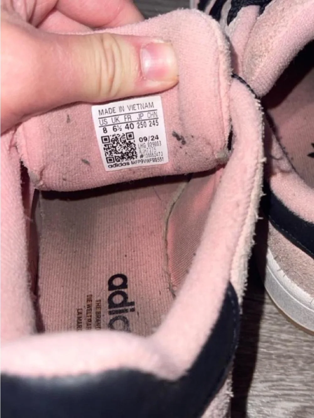 adidas dirty need